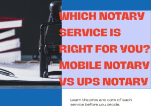 Choose Las Vegas Mobile Notary for hassle-free document signing. More flexible and personal than UPS, we cater to your schedule and location.